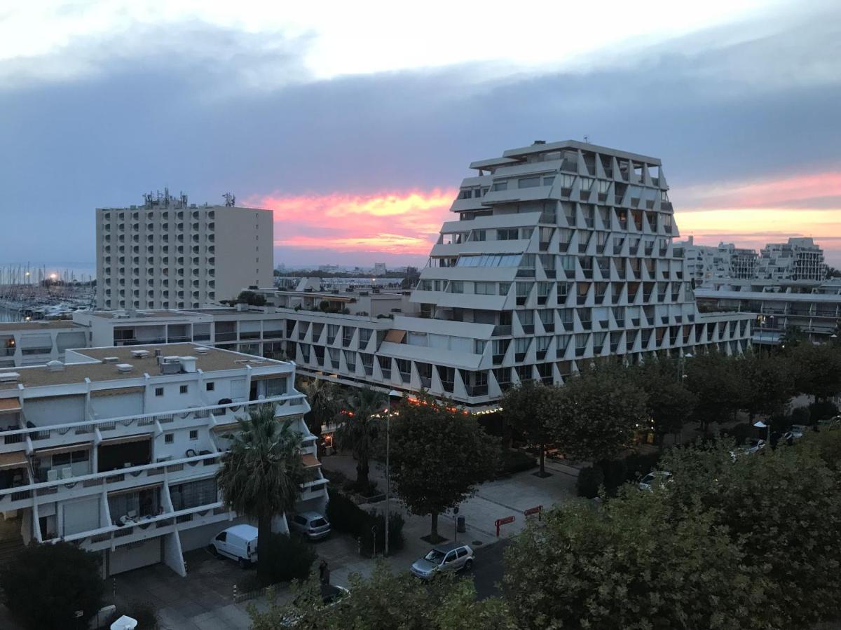 Studio 2-3 Pers Parking Clim Vue Port Et Mer La Grande Motte Dış mekan fotoğraf