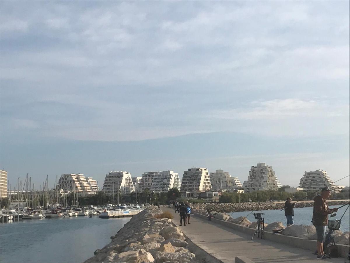 Studio 2-3 Pers Parking Clim Vue Port Et Mer La Grande Motte Dış mekan fotoğraf