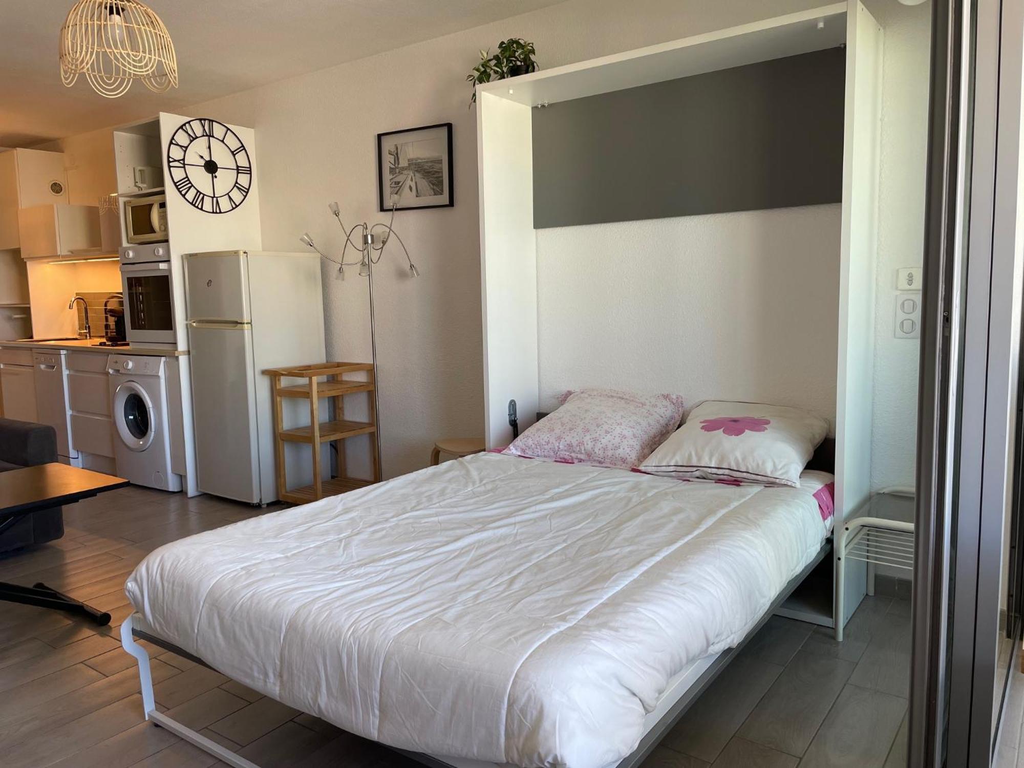 Studio 2-3 Pers Parking Clim Vue Port Et Mer La Grande Motte Dış mekan fotoğraf